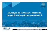 Symposium CONF. 102 L’analyse de la valeur : Processus de gestion des attentes des parties prenantes?