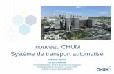 Communauté de pratique construction et aménagement :L’introduction de robots transporteurs dans la conception logistique d’un nouvel hôpital, le cas du nouveau CHUM