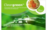Cleargreen - Traitement biologique dédié aux effluents concentrés en ammonium