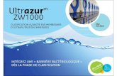 Ultrazur ZW1000 - Clarification avancée par membranes d’ultrafiltration immergées