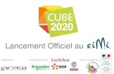CUBE2020 est lancé ! Présentation au SIMI - IFPEB - Premier Challenge Interentreprises sur les Economies d'Energies !