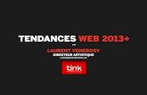 Tendances web 2013+