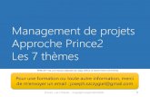 Prince2 Les 7 themes
