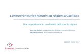 L’entrepreneuriat féminin en région bruxelloise