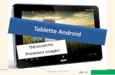 Atelier - Tablette Android 4