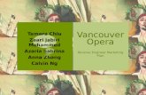 Student Presentation: Vancouver Opera & Blogspot