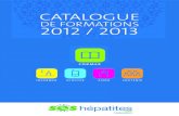 Catalogue formations 2012/2013