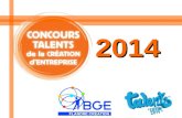 Remise des Prix Talents 2014 - BGE Flandre Création - Dunkerque 16/06/2014 (Kursaal)