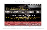 Dossier de presse Festival Les Oeillades 2012