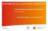Barometre de l'economie numerique - 9éme edition