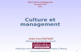 Un impératif : valoriser les ressources culturelles. Une affaire de management aussi.16 x 2013