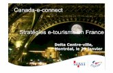 Canada e-Connect 2010 - L'exemple français dans l'etourisme