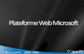 La plateforme Web Microsoft