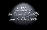 Palmarès des Césars 2009 par les lecteurs de GuiM.fr