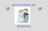 1 Definition Du Mariage1