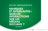 Performics Social Media Highlight 2011 - Media Sociaux en France