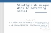 Stratégie de marque dans le marketing social