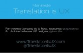 Manifeste 'Translation is UX'