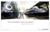 Implication des opérateurs dans l’amélioration de la performance par François Papin Alstom Transport - Lean Summit France 2014