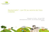 Les TIC au service de l’éco-mobilité Sebastien Lecorfec Roulez Malin