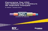 Panorama top 250 editeurs et créateurs de logiciel Francais EY Syntec numérique 2013