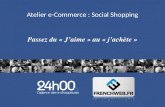 Atelier Social shopping chez FrenchWeb