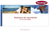Assises du Tourisme 2009 - C. Massicotte, Intrawest Tremblant