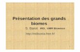 Barot Les Grands Biomes
