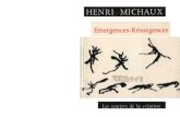 henri michaux - émergences résurgences [skira, 1972]