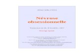 ADLER 1931 “Névrose obsessionnelle”. (1931