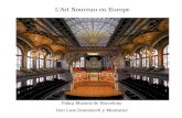 LArt Nouveau en Europe Palau Musicà de Barcelone Don Luis Domenech y Montaner