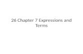 26 Chapter 7 Expressions and Terms. 1. une heure.