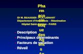 Pharmacocinétique des Agents Anesthésiques par Inhalation (AAI) - Description - Principaux déterminants - Facteurs de variation - Réveil Hôpital Saint-Antoine.