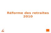 Réforme des retraites 2010. 2 préambule : la situation avant la réforme (1/2) un salarié peut prétendre à une retraite à effet immédiat à partir dune.
