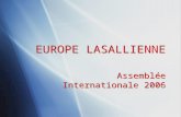 EUROPE LASALLIENNE Assemblée Internationale 2006.