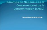 Note de présentation. SA CRÉATION la loi n°15-94 ADP du 5 mai 1994 portant organisation de la concurrence au Burkina Faso, laquelle a été modifiée par.