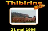 21 mai 1996 Dans la nuit du 26 mars 1996 7 moines sur 9, du monastère de Tibhirine, sont pris en otage dans des circonstances non élucidées.