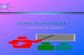 44 ASPECTS PRODUITS LA METHODE MERISE. 45 DESCRIPTION "PRODUIT" EXISTANT FUTUR AXE ORGANISATIONNEL AXE DECISIONNEL CYCLE DE VIE 1 2 3.