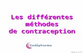 GYN09007 DIA OCT 09 Les différentes méthodes de contraception 1.