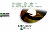 Schneider Electric se développe dans les technologies de détection Paris, 25 mars 2004.