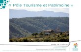 « Pôle Tourisme et Patrimoine » Ribes, le 22/04/2013.