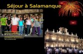 Séjour à Salamanque Plaza Mayor Délégation française: Hexagone+Martinique Powerpoint: Justine Philippe et Julien Mathoux, élèves de 3eme C, ISC- La Ville.