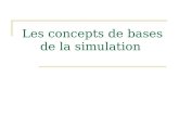 Les concepts de bases de la simulation. Plan Introduction Concepts de base Outils de simulation Caractéristiques du simulateur NS 2 Principe de la simulation.