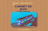 1 CONCOURS « ÉCOLES MOBILES SNCF » 2011 CARNET DE JEUX CITOYEN I.M.E. ALFRED BINET.