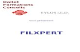 Vous présentent Dollet Formations Conseils SYLOS I.E.D. FILXPERT.