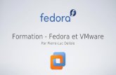 Formation - Fedora et VMware Par Pierre-Luc Delisle.