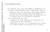 Plan Général de Promotion de lUtilisation de lEuskara 1 1998/09/29 Introduction Le Décret de juin 15/1996 a redéfini le Conseil Consultatif de lEuskara.