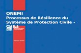 ONEMI Processus de Résilience du Système de Protection Civile - CHILI.