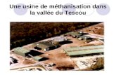 Une usine de méthanisation dans la vallée du Tescou.