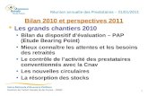 Direction de lAction Sociale Ile-de-France - DASIF 1 Réunion annuelle des Prestataires – 31/01/2011 Bilan 2010 et perspectives 2011 Les grands chantiers